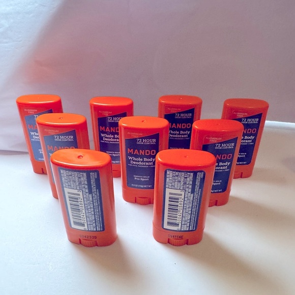 9 Mando Deodorant Stick for Men, Trial Size, Smooth Solid, Aluminum Free - Picture 4 of 6